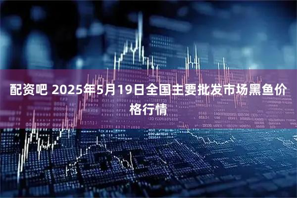 配资吧 2025年5月19日全国主要批发市场黑鱼价格行情